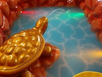 Luxurious Turtle Fish Pond Play Facility with LED light
